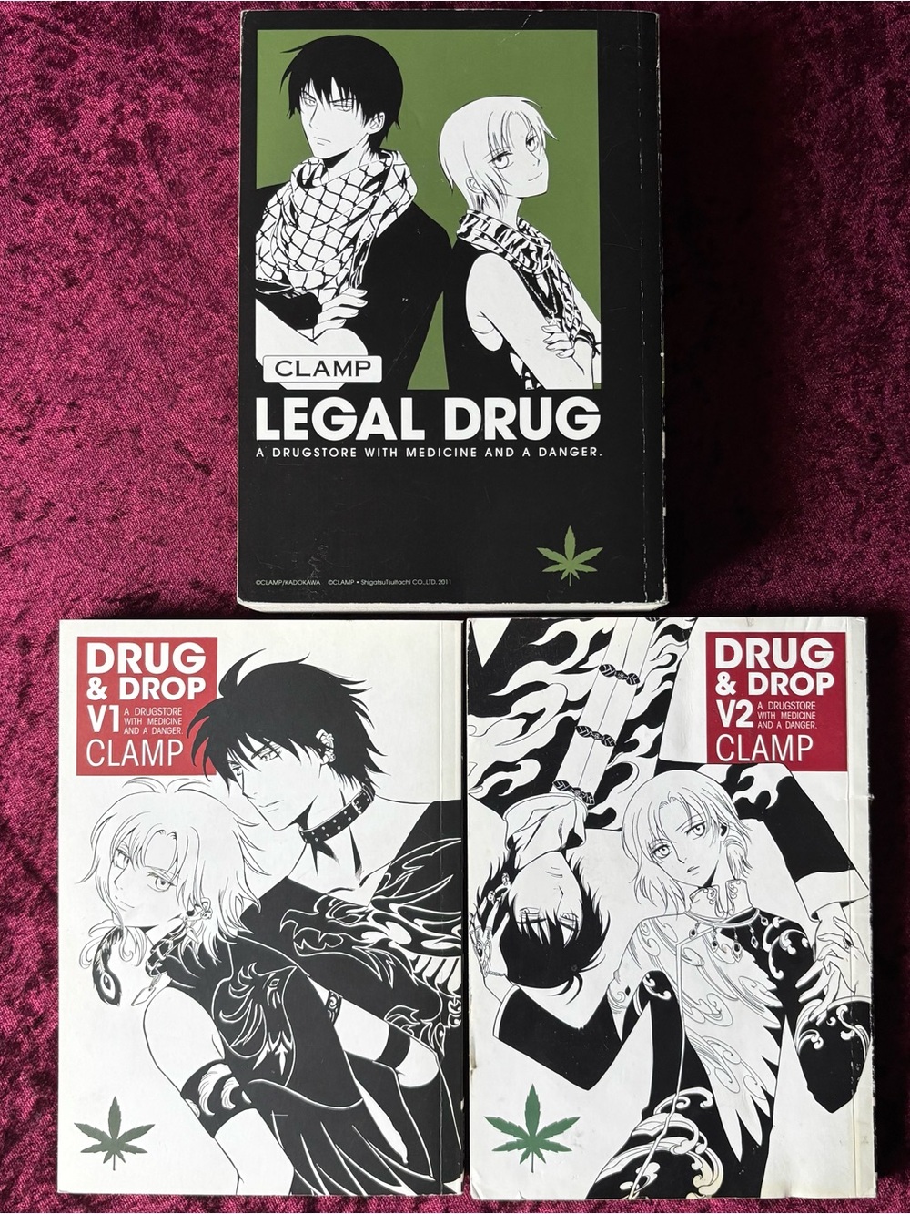 CLAMP Legal Drug, Drug & Drop Manga Set